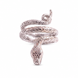 Kundalini Rising Ring Silver