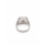Aqua Marine Pyramid Silver