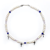 Pearls Jade Cross