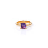 Petite Facet Ring Gold