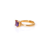 Petite Facet Ring Gold