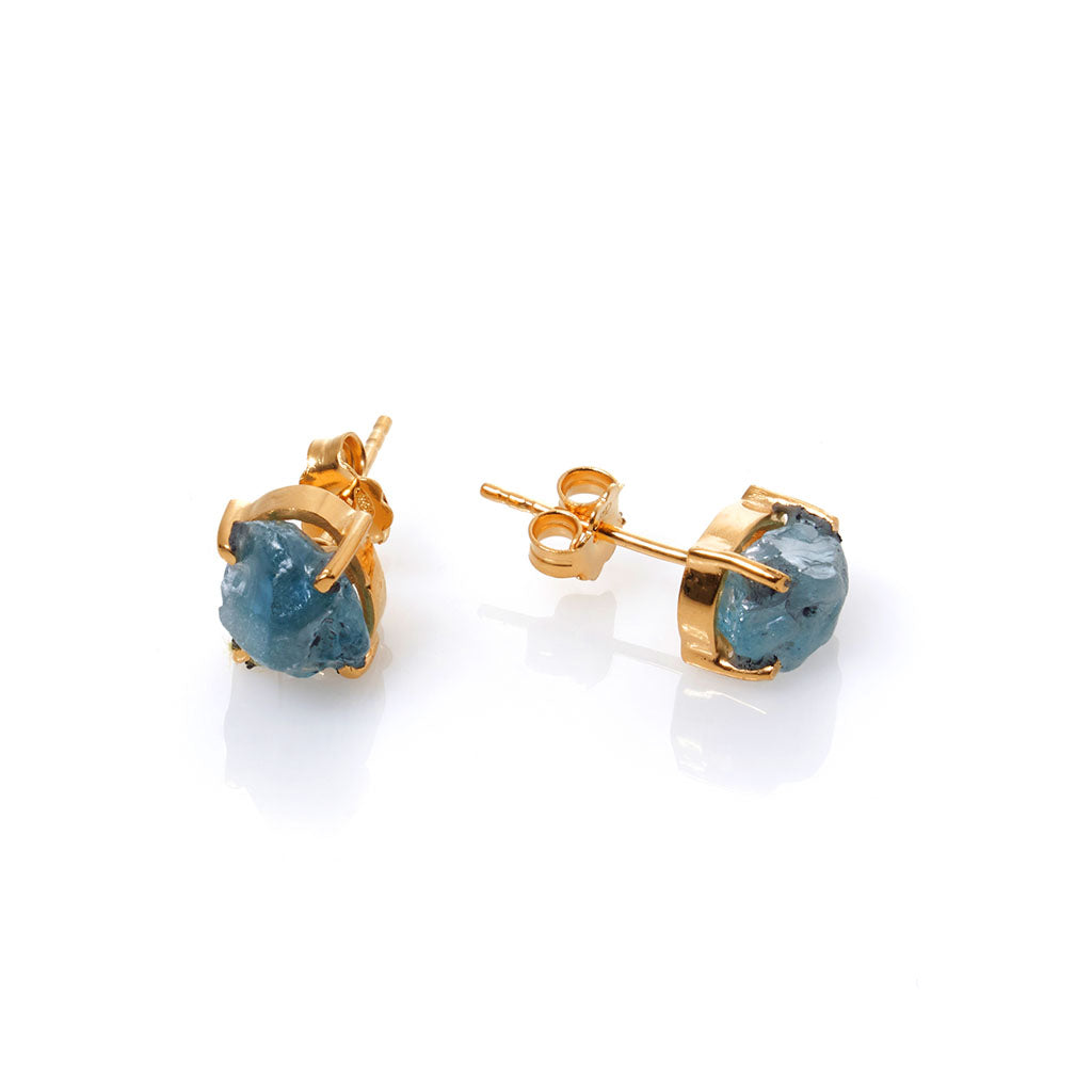 Gaia Gold Studs